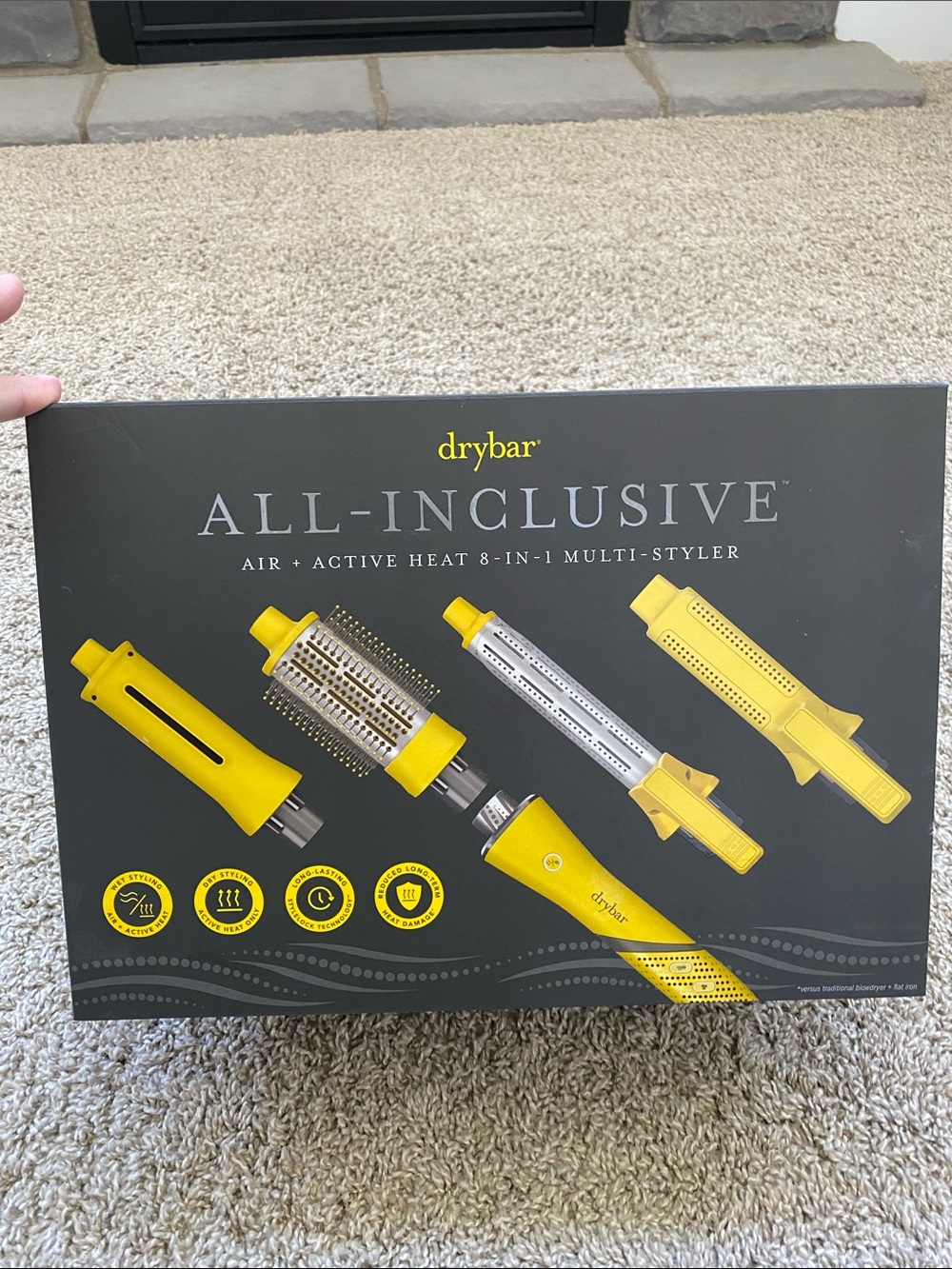 Drybar All-Inclusive 8-in-1 Multi-Styler - Yellow